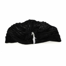 Gorro Araban Negro Lurex Plegado