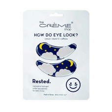 Parches para el Contorno de Ojos The Crème Shop Rested hidrogel Reutilizable 2 Unidades