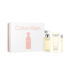 Set de Perfume Mujer Calvin Klein Eternity EDP 3 Piezas