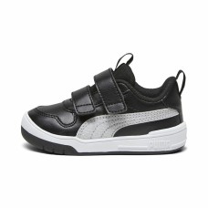 Zapatillas Casual Niño Puma Multiflex Glitz Negro