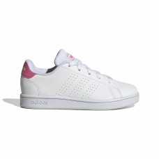 Zapatillas Casual Niño Adidas Advantage Infantil Blanco