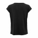 Camiseta de Manga Corta Mujer Only Onlfree Life Mod.V-Neck Negro