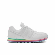 Zapatillas Deportivas Infantiles New Balance 574 Core Blanco