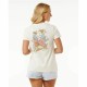 Camiseta de Manga Corta Mujer Rip Curl Wild Bloom Blanco