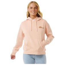 Sudadera con Capucha Mujer Rip Curl Wild Bloom Amarillo