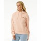 Sudadera con Capucha Mujer Rip Curl Wild Bloom Amarillo