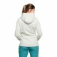 Sudadera con Capucha Mujer Trangoworld Poppi Blanco