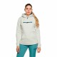 Sudadera con Capucha Mujer Trangoworld Poppi Blanco