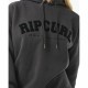 Sudadera con Capucha Mujer Rip Curl Varsity Negro