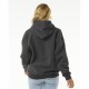 Sudadera con Capucha Mujer Rip Curl Varsity Negro