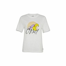 Camiseta de Manga Corta Mujer O'Neill Luano Graphic Blanco