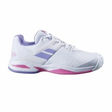 Zapatillas de Tenis para Niños Babolat Prop All Court Blanco