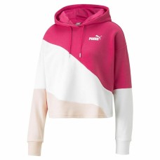 Sudadera con Capucha Mujer Puma Power Cat Rosa