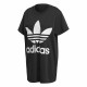 Camiseta de Manga Corta Mujer Adidas Trefoil Negro