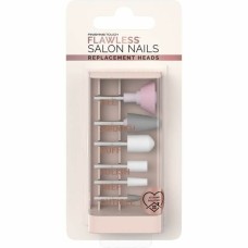 Sets de manicura y pedicura FLAWLESS Salon Nails 6 Piezas