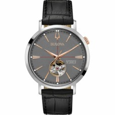 Reloj Hombre Bulova 98A187 Negro Gris