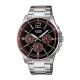 Reloj Hombre Casio MULTIFUNCTION CALENDAR - BLACK & BORDEAUX (Ø 43,5 mm)