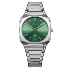 Reloj Hombre D1 Milano EDEN Verde Plateado (Ø 37 mm)