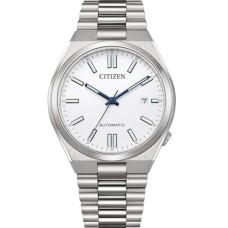 Reloj Hombre Citizen TSUYOSA AUTOMATIC - WHITE Blanco Plateado (Ø 40 mm)