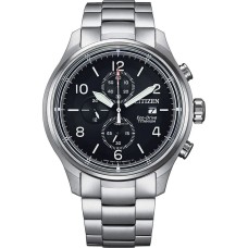 Reloj Hombre Citizen SUPER TITANIO 0810 ECO DRIVE Blanco Negro Plateado (Ø 44 mm)