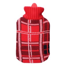 Bolsa de Agua Caliente EDM 76773 Rojo Escocés Lana 2 L Plástico