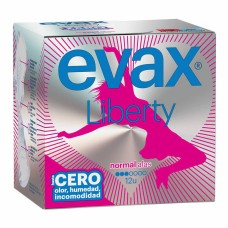 Compresas Normales con Alas Evax Liberty