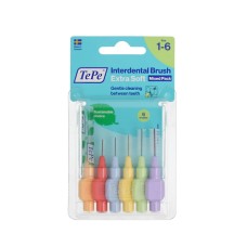 Cepillos interdentales Tepe Multicolor Supersuave (6 Piezas)